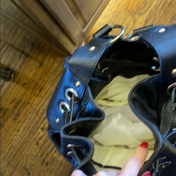 Black leather Bravo bag - Picture 4 of 4